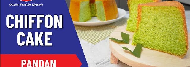 PONDAN PANDAN CHIFFON CAKE